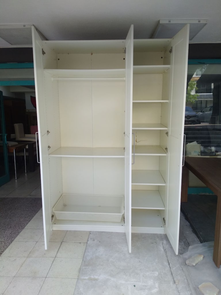 IKEA BÜYÜK BOY GARDROP (150x60x237 cm) – GENİŞ VE FONKSİYONEL! - 4