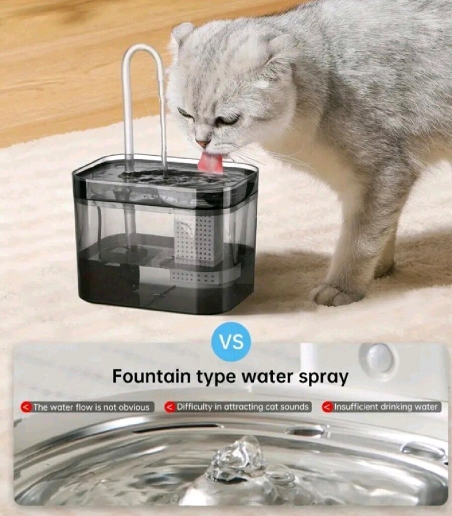 1.5Lt Pet Evcil Hayvan Su Pınarı / USB - 2
