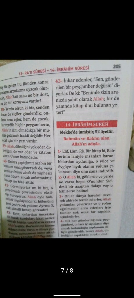 KURANI KERİM MEALİ - 6