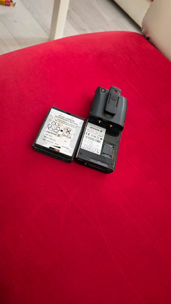 Nadir model, Ericsson GF 198 Type 1533 vintage cep telefonu - 6