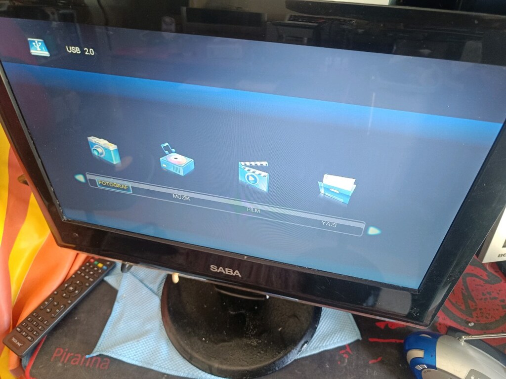 SABA LED HDMI VGA USB Monitör& TV 17" - 16