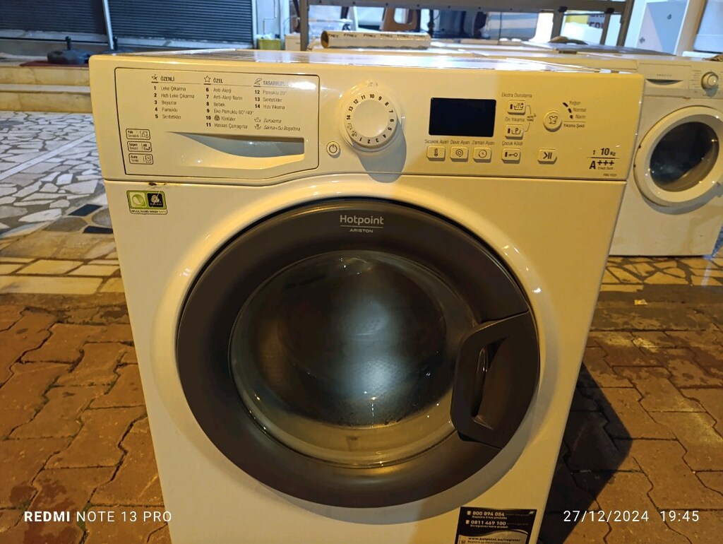 Ariston Hotpoint çamaşır Makinesi 9 KG - 3