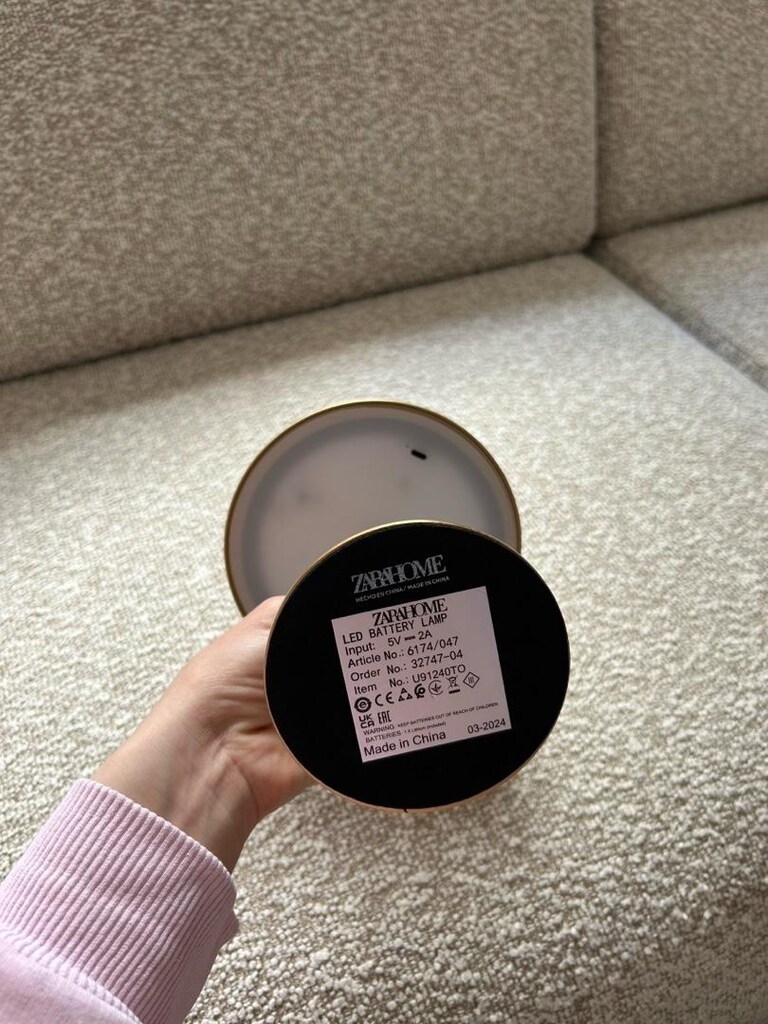 Zara home abajur - 3
