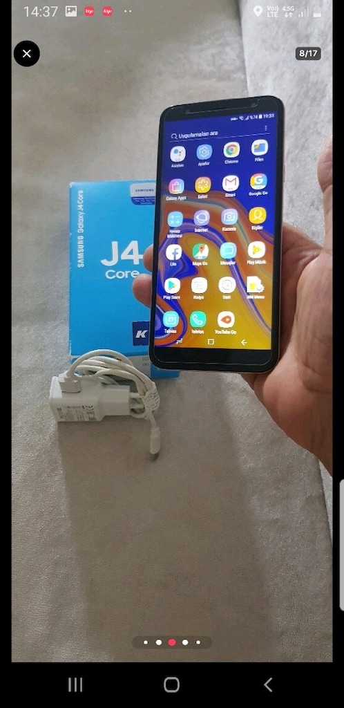 SAMSUNG GALAXY j7 core tr cihazı temiz herşey aktif çalışıyor - 7