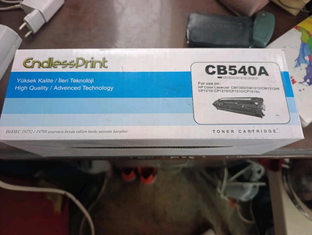 HP CB540A 125A Orijinal Siyah Toner Sıfır Kapalı Kutu - 3