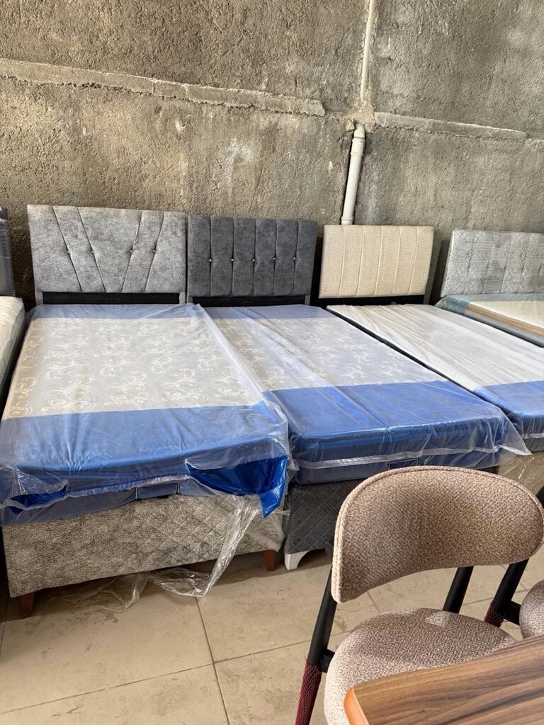 sıfır lüks tek kişilik baza başlık yatak - 4