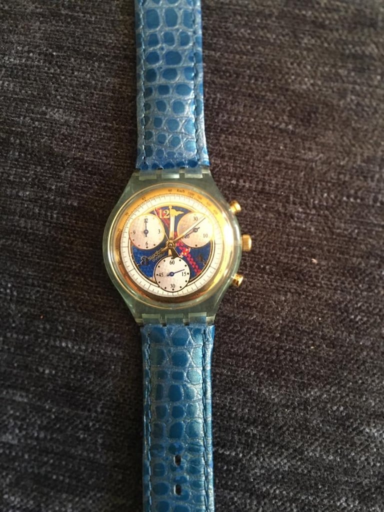 Swatch Irony Chronograph SCK105 - 1994 - 1. Nesil - 7
