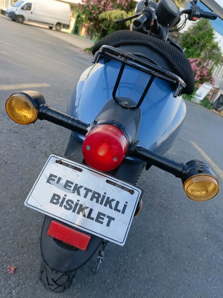 ELEKTİRİKLİ SCOOTER İŞE GİDİP GELMEK İÇİN İDEAL EKONOMİK MUAYENE VAR - 2