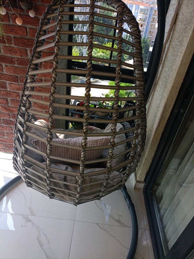bahçe balkon salıncağı - 7