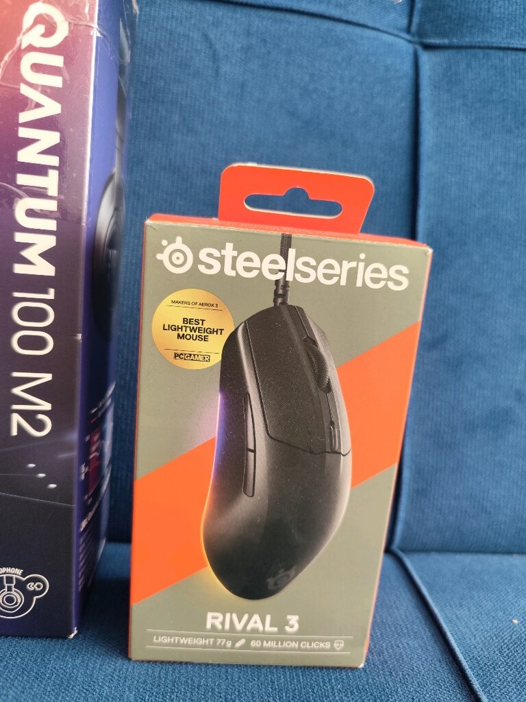Oyun Ekipmanlar / JBL Quantum Kulaklık + Steelseries Rival 3 Mause - 3
