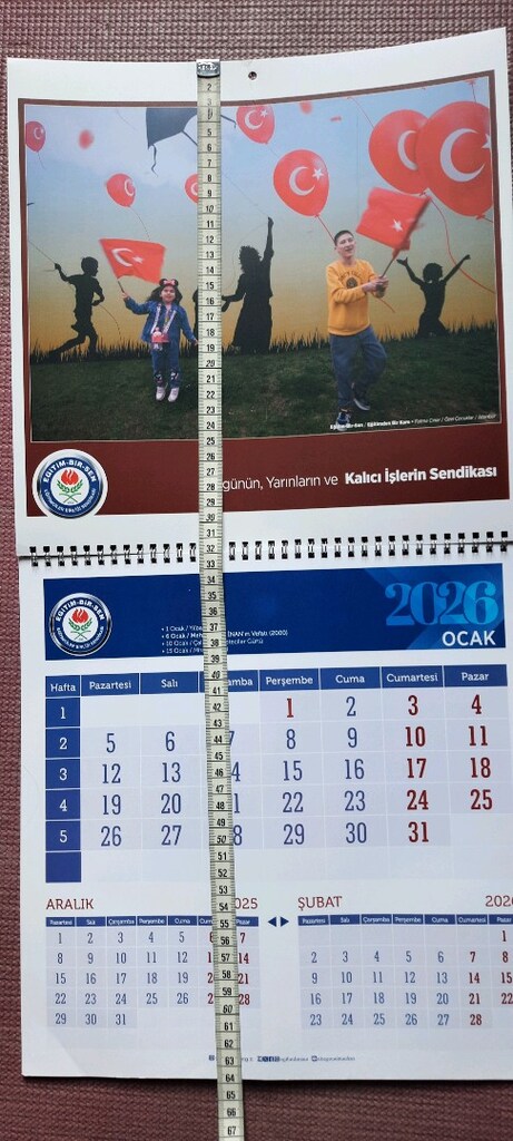 2026 YILI DUVAR TAKVİMİ - 3