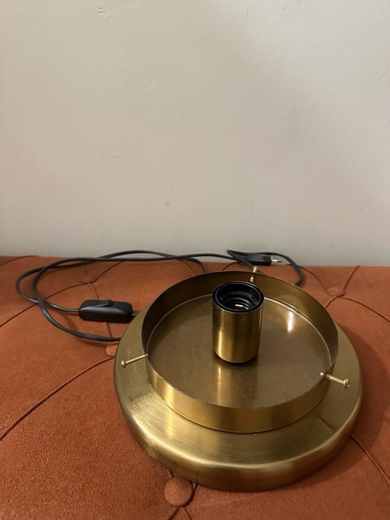 Dekoratif Abajur Metal Gövde – Camı Yok - 2