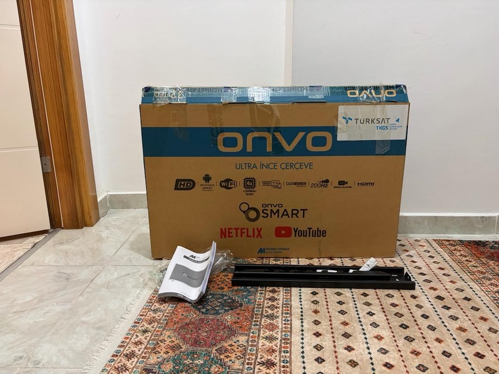 ONVO 32 inç SMART TV (az kullanılmış)