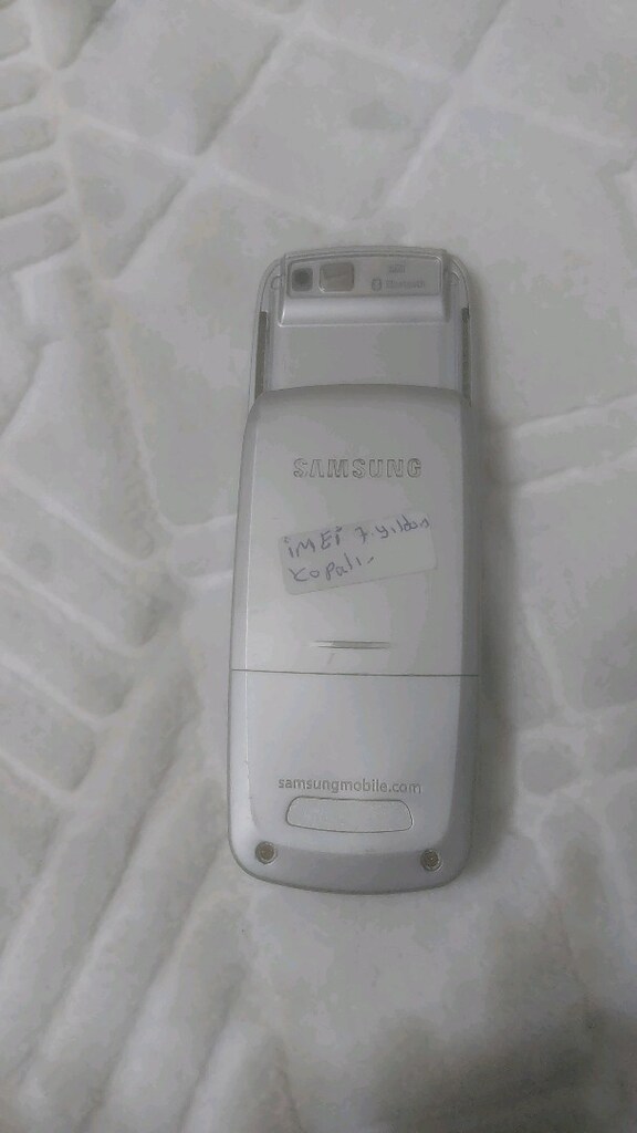 Samsung E250 imei kapalı - 6