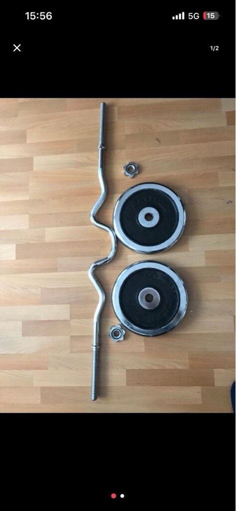 SATILIK KETTLER MARKA KOMPLE AĞIRLIK SETİ + BENCH PRESS SEHPASI - 2