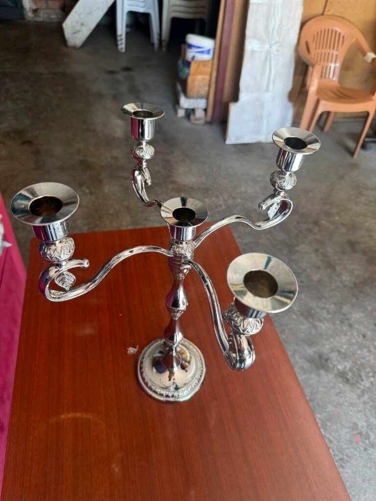beş gözlü Şamdan mumluk - 3