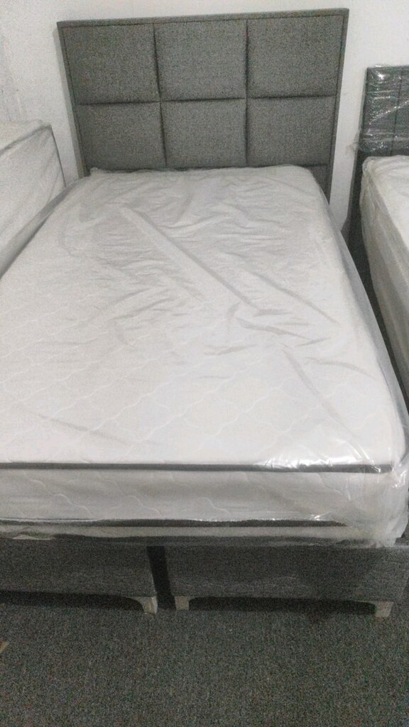 sıfır 120×200 baza başlık yatak - 2