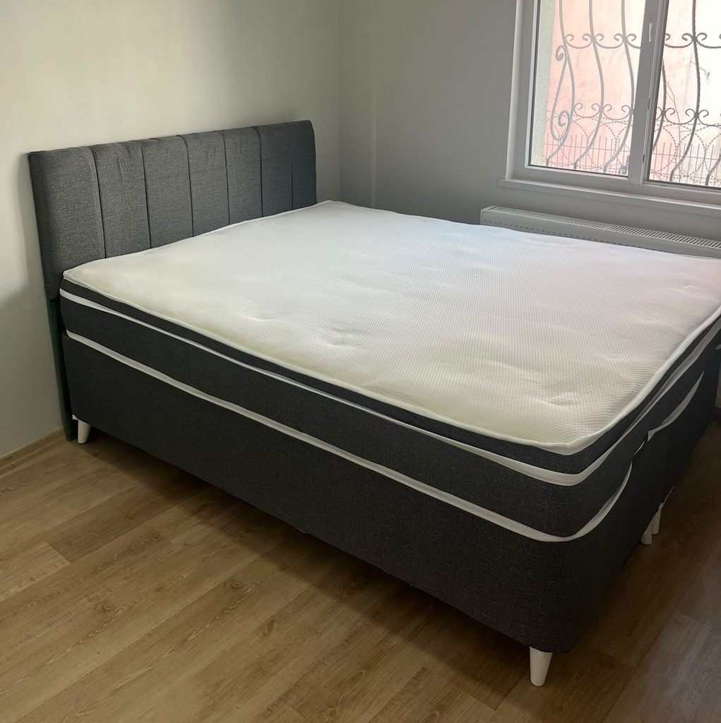 Çift Kişilik Baza Başlık Yatak Seti - 3