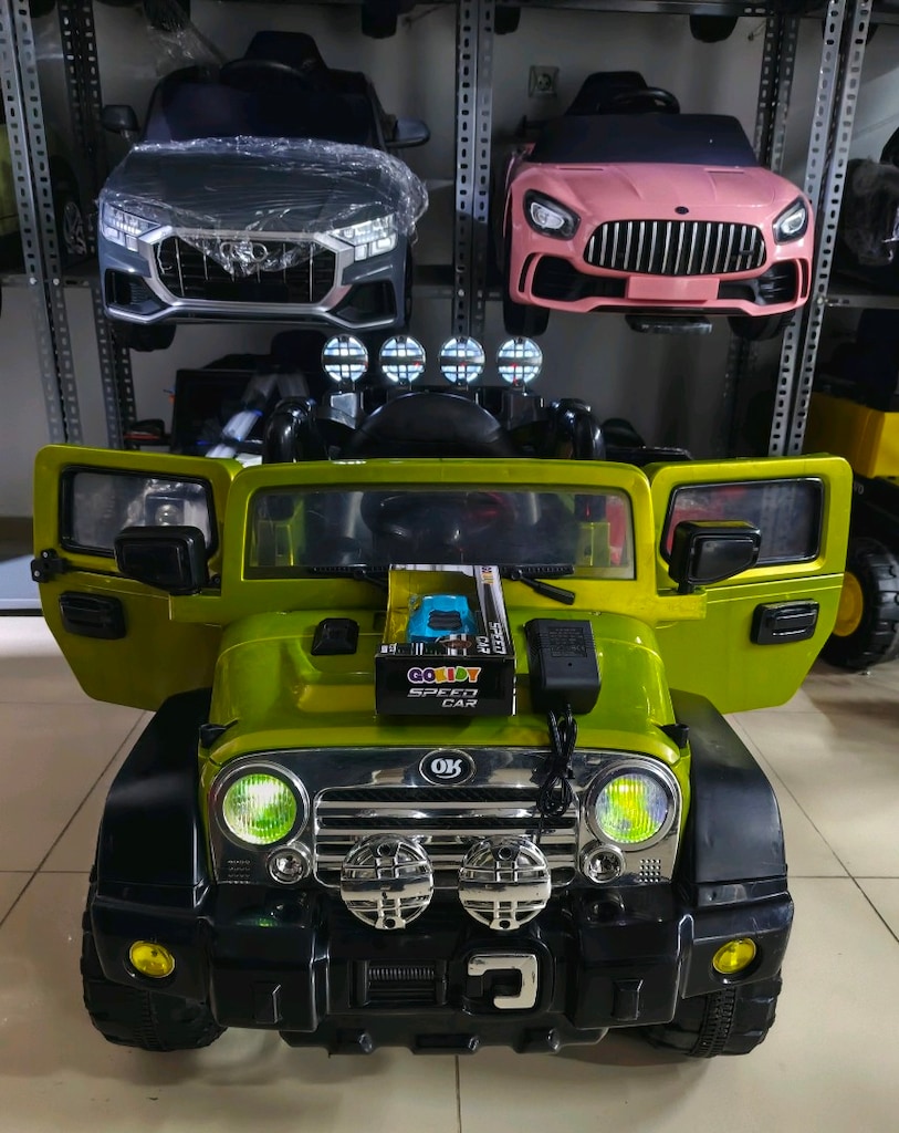 (AnkaCar ÇOCUK oto galeri)12+12 2 MOTOR KUMANDALI AKÜLÜ ARABA JİP - 2