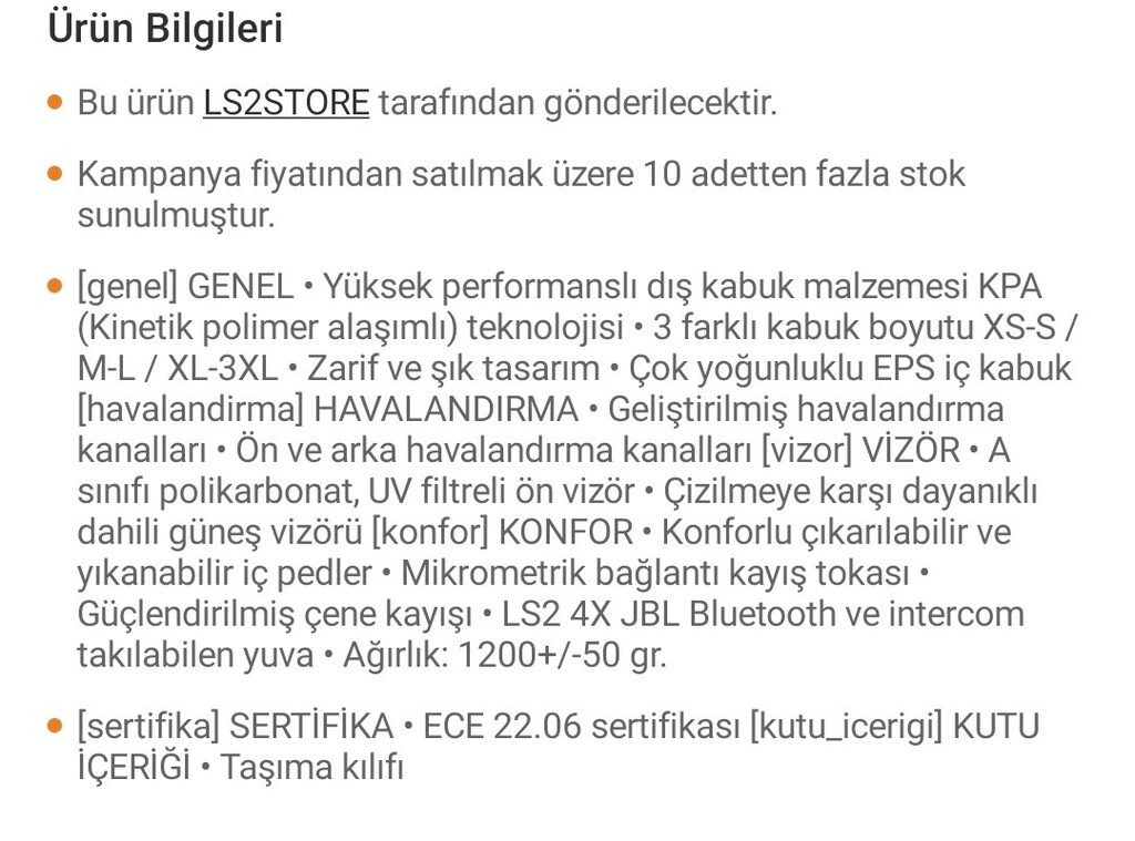 LS2 Açık kask. Classy modeli. XXL beden. - 7