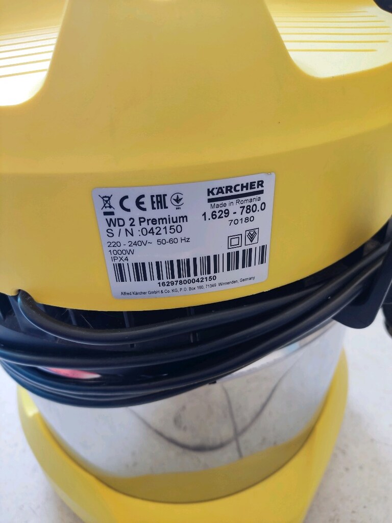 KARCHER WD2 YEDEK PARÇA NİYETİNE - 3