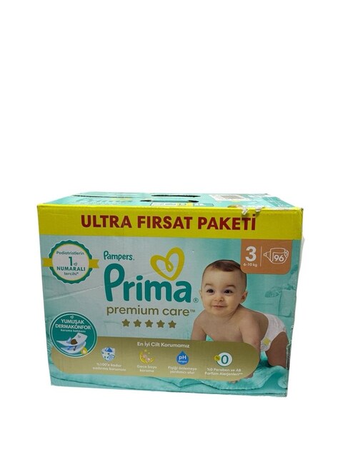 Prima Premium Care Bebek Bezi 3 Numara