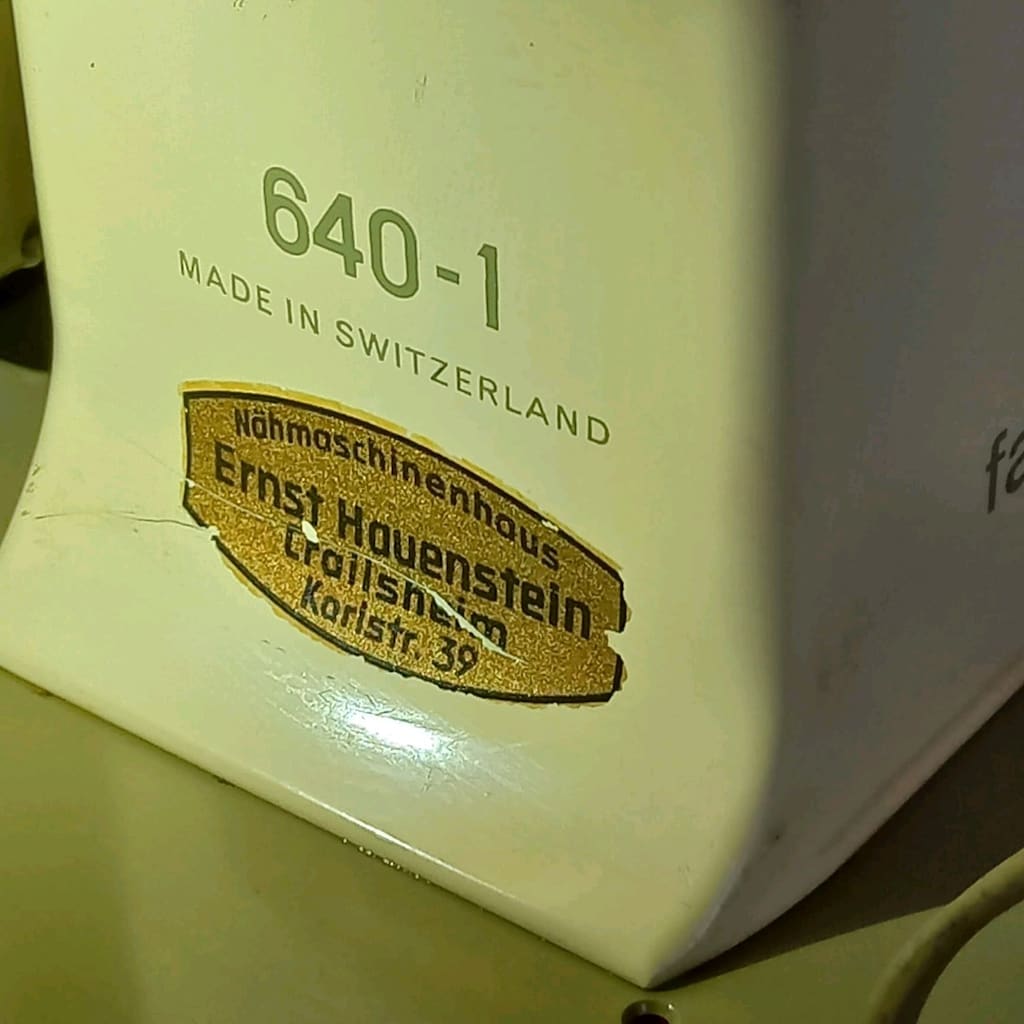 Bernina 640-1 favorit dikiş makinası - 2