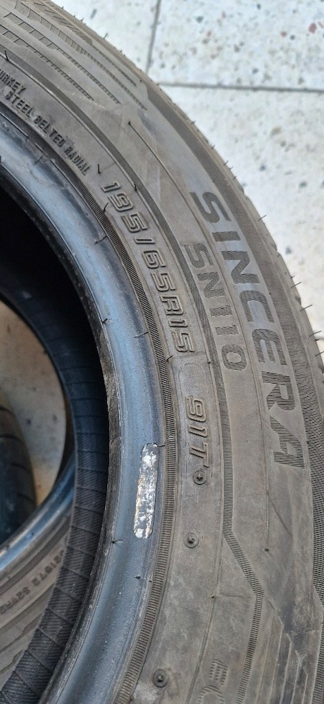 195 65 15 falken yazlık takım 2022 sayılır lastikler sıfır ayarında - 6
