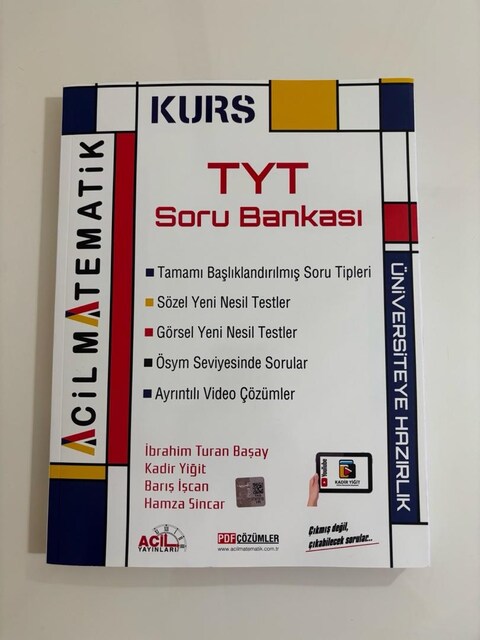 TYT Matematik Soru Bankası Acil Yayınları