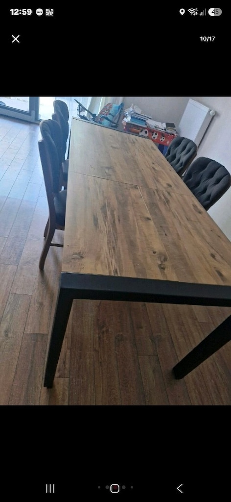4 sandalye 1 açılırnkapanır masa - 7