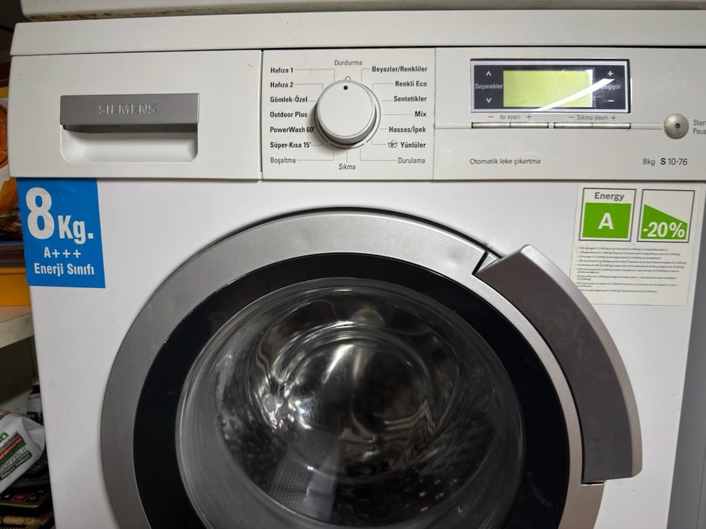 Siemens 8 kg çamaşır makinesi - 2