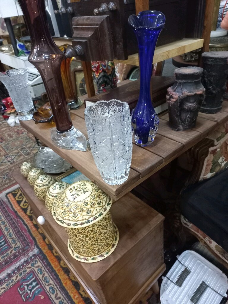Antika Vazo Çift & Paşabahçe - 8
