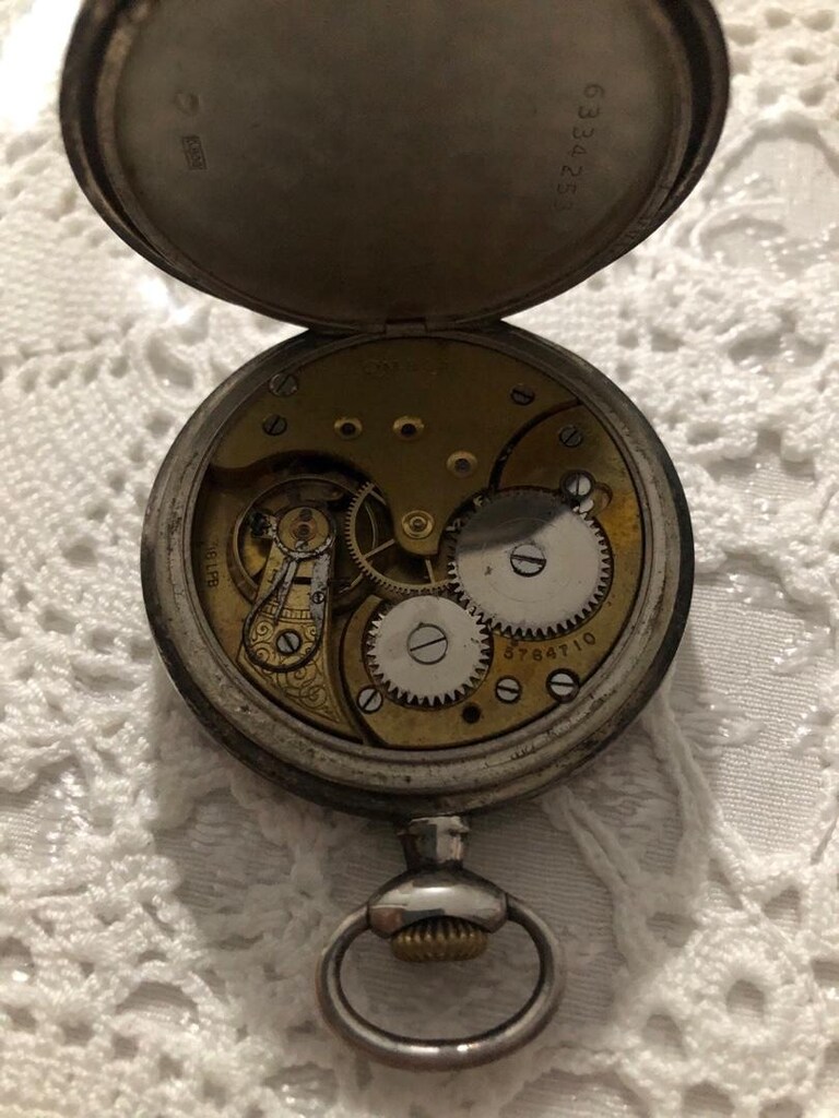 gümüş kasa omega cep saati herşey açıklamada yazıyor - 6