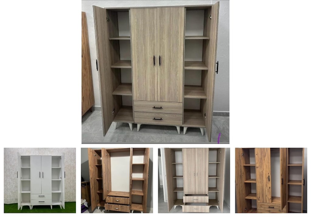 4 kapaklı elbise dolabı trkbzfsmes - 2