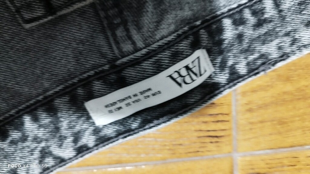 #Zara şık jeans pantolon..Mağazasında çok pahalıdır.Eni çekilince 41 - 5