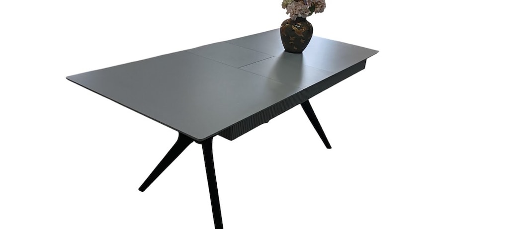 Açılır Kapanır Modern Yemek Masası - 160-200 cm (İlaveli Masa) - 4