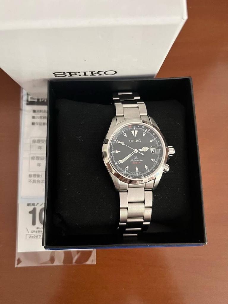 Seiko alpinist prospex SPB117J saat otomatik SPB117J1 explorer - 3