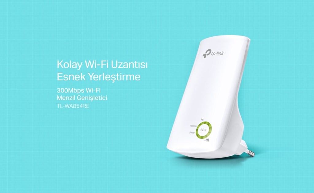 TP-Link Wifi Güçlendirici TL-WA854RE 300 Mbps - 6
