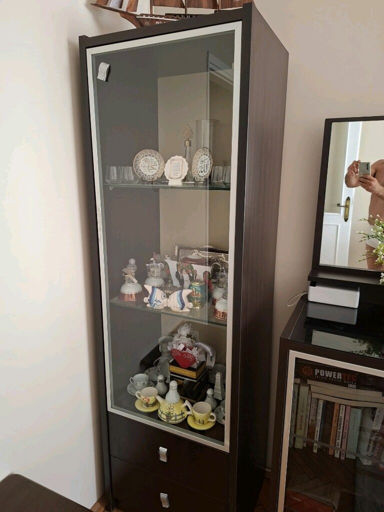 yemek odası ve gardolap 2 adet komodin ayna şifonyer - 2