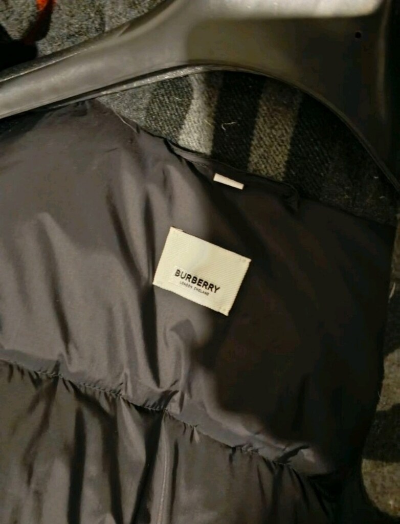 Burberry 'Lindford' Siyah Şişme Mont - 13
