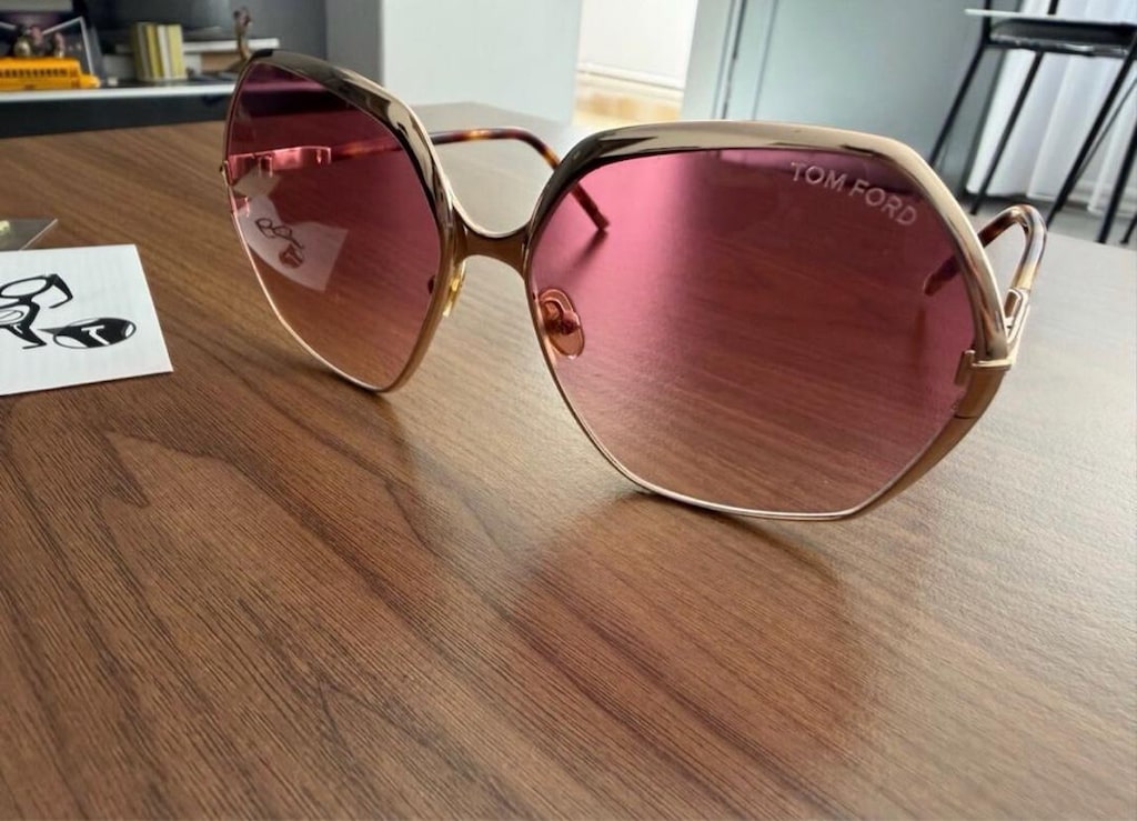 Tom Ford Orijinal Güneş Gözlüğü Geometrik Şekilli - 5