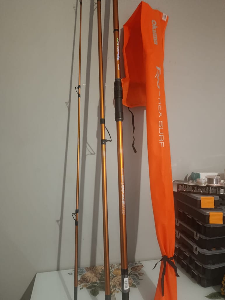 okuma trio rex surf kamış - 3