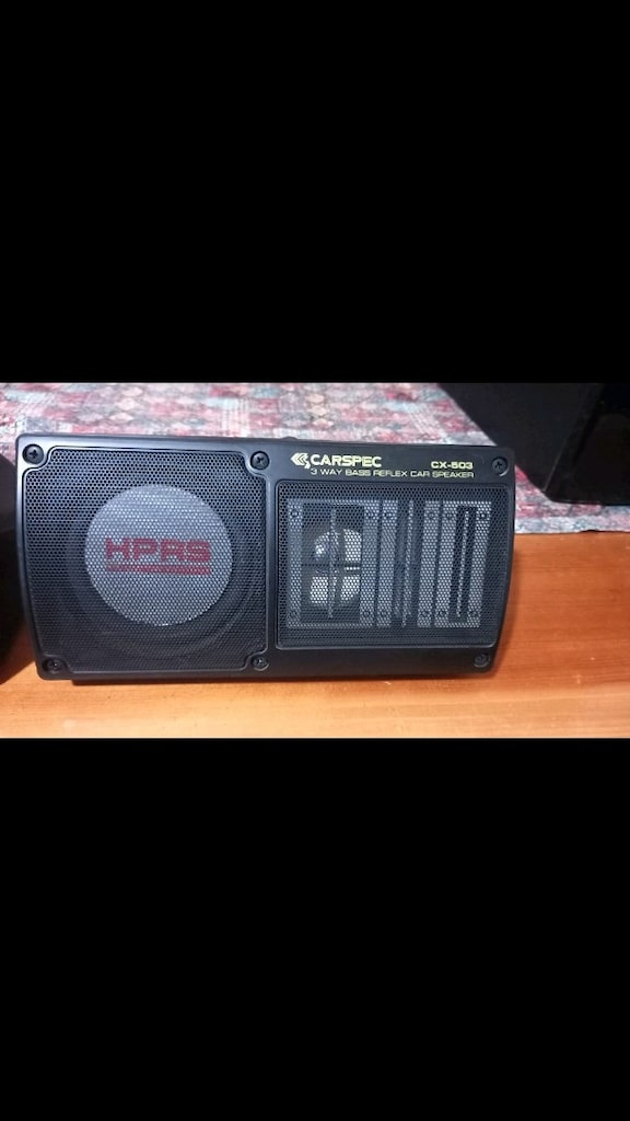 carspec araç hoparlörü müzik sistemi hoparlör subwoofer - 3