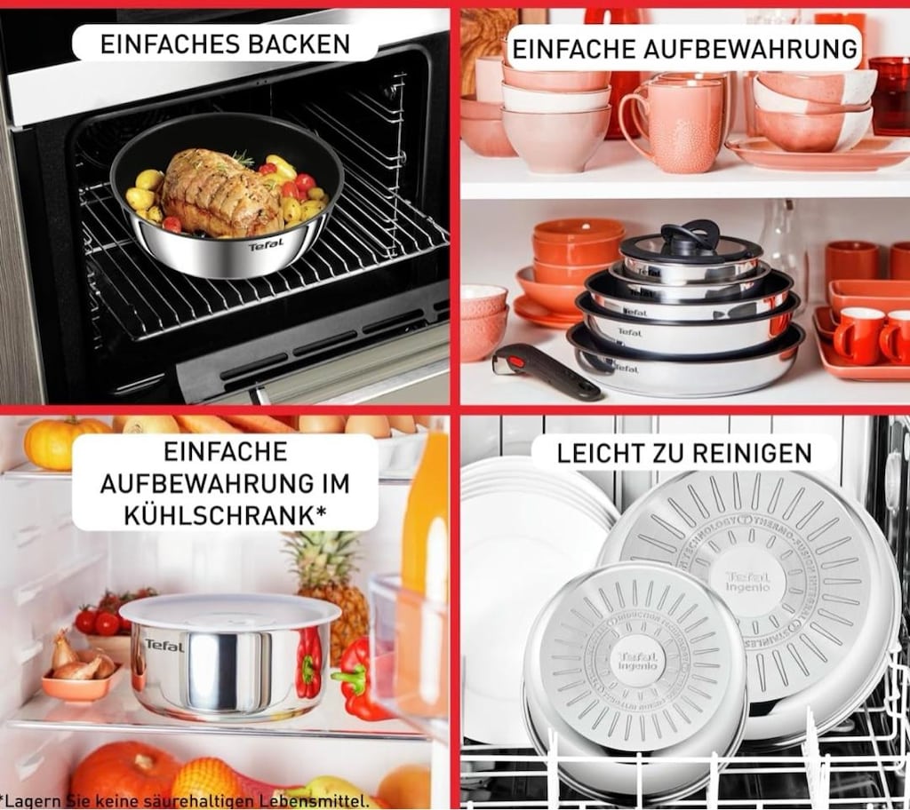 Tefal tencere tava set 22 parça - 4