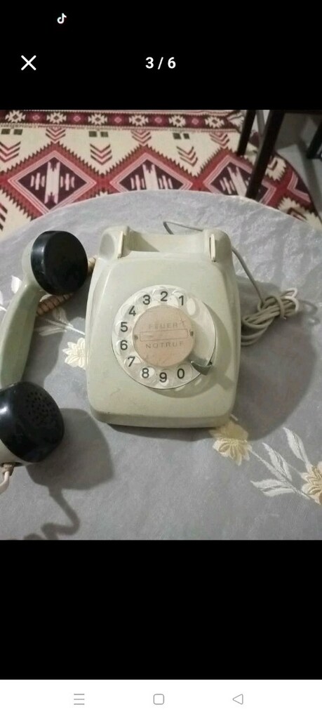 eski, çevirmeli telefon - 5
