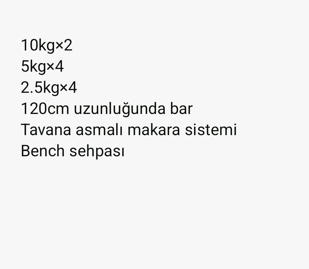 dambıl set ve bench sehpası - 8