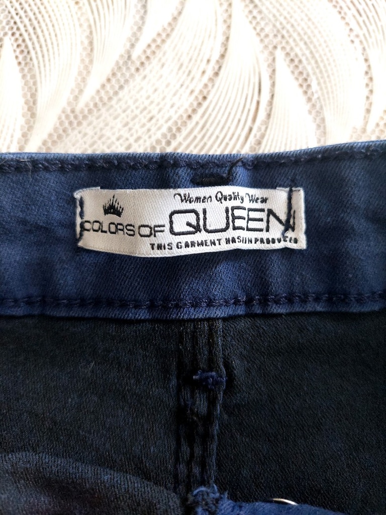 QUEEN denim model lycralı skinny pantolo - 8