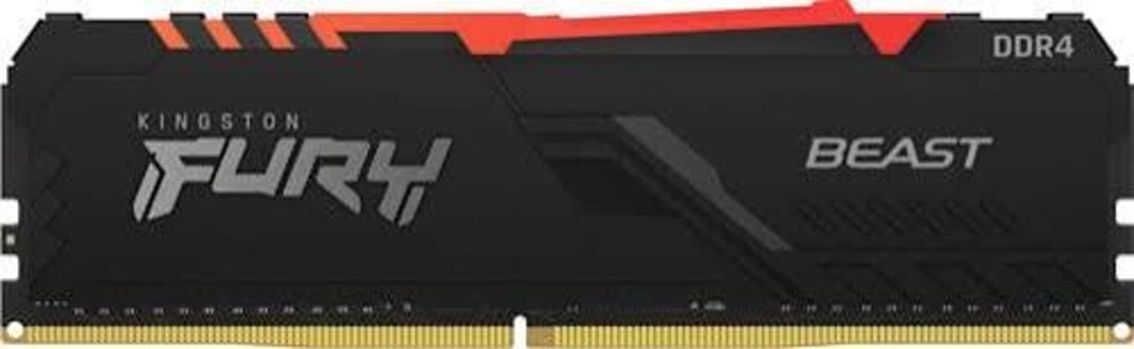 Kingston Fury Beast RGB 16 GB 3200 MHz DDR4 CL16 Ram 2x16 32 Gb - 2