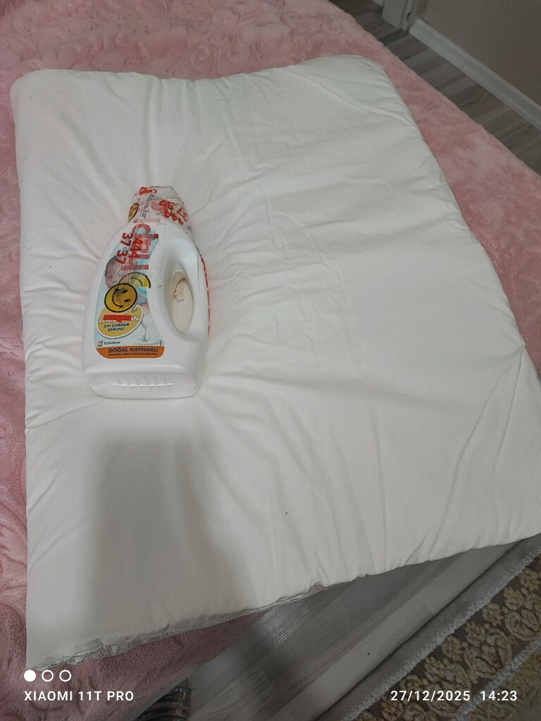 Sıfir gupurlu bebek yorganı +yenidoğan sıvı bebek deterjani - 3