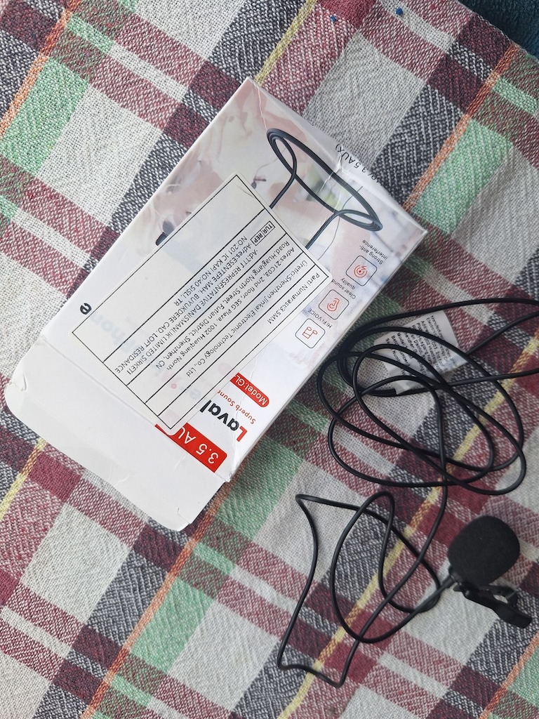 Yaka Mikrofonu - 3.5 Aux Lavalier Marka GL_119 Modeli - Sıfır Ürün - 2